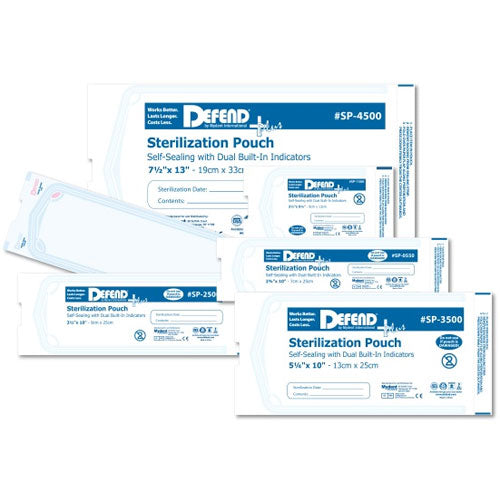 self-sealing with built-in internal 200-POUCHES