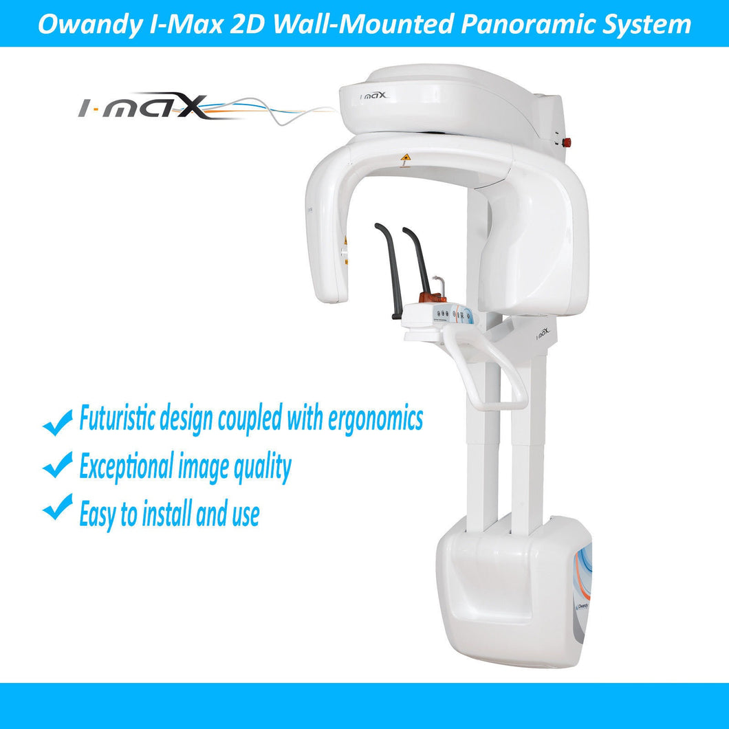 Owandy I-MAX Wall Mounted 2D Panoramic X-ray System